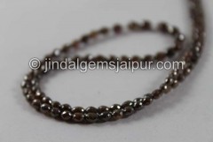 Brown Diamond Faceted Barrel